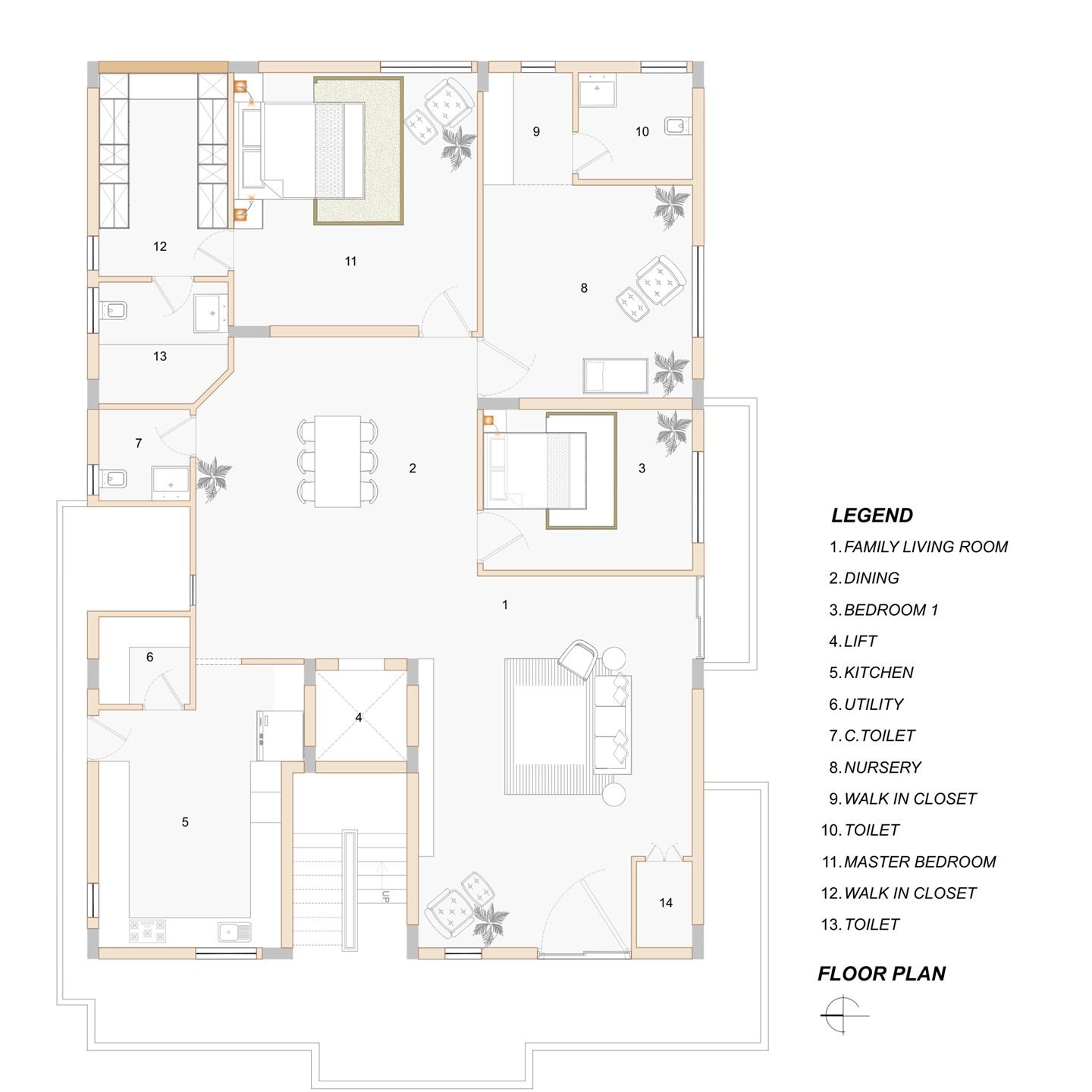 Ashwin and Puja - Floor Plan