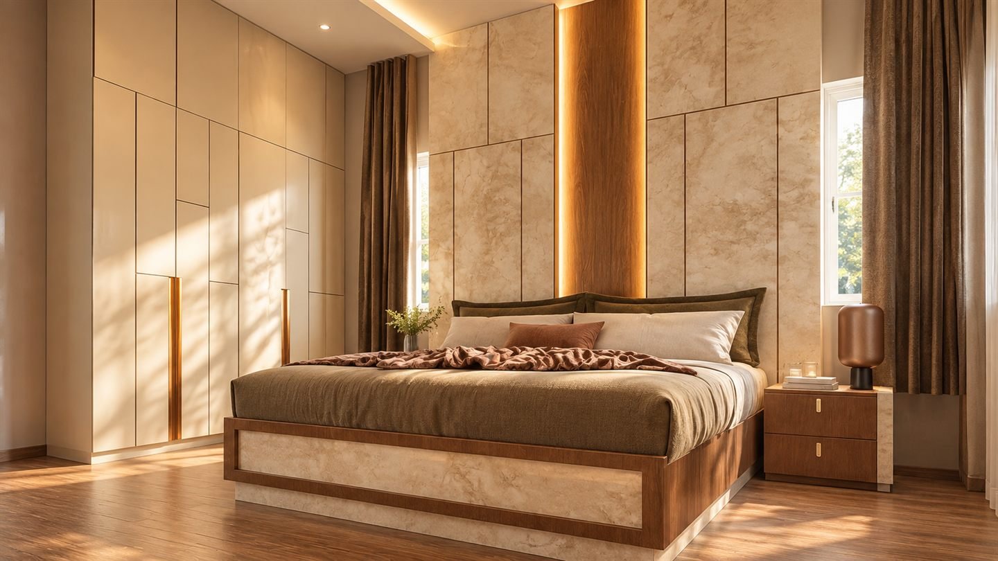 Felix - Warm Modern Luxury Bedroom