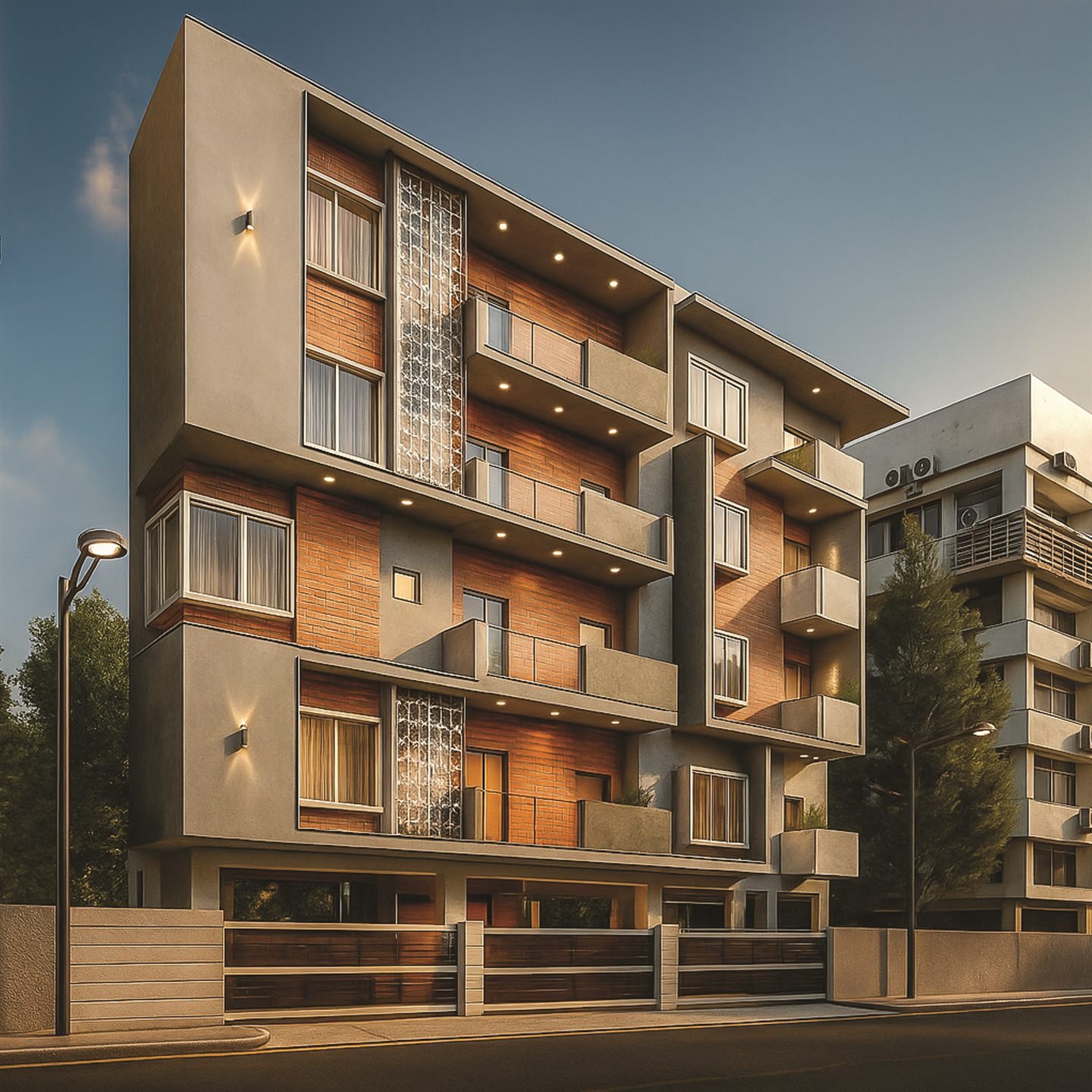 HBR Apartments - Elevation